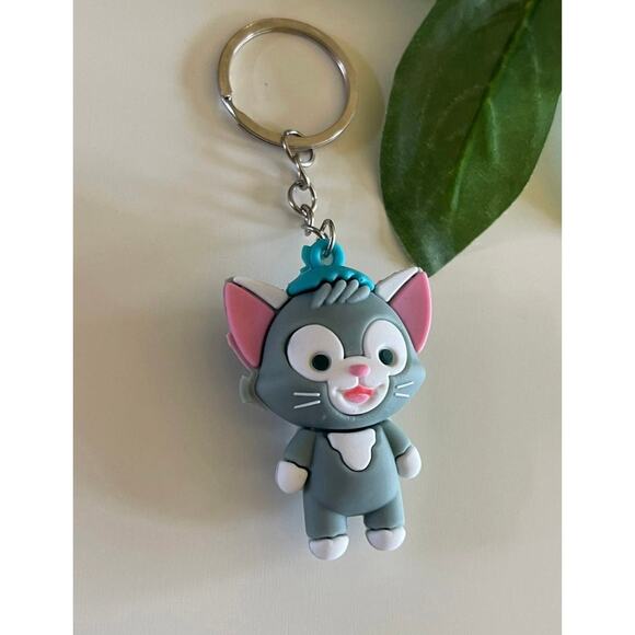Cute Tom ( cat) Keychain - Picture 2 of 2
